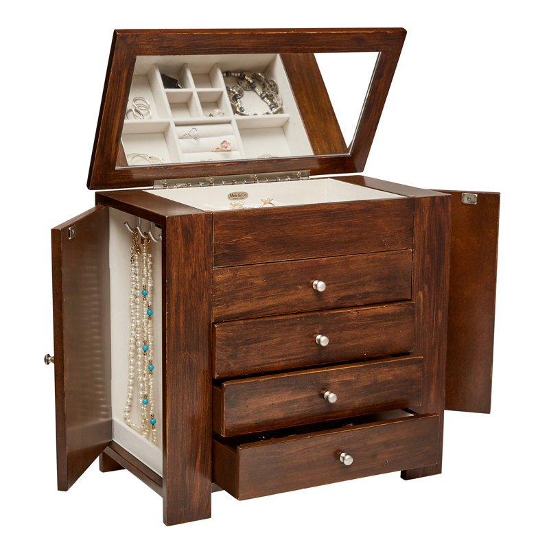 Gracie Oaks Henley Jewelry Box + & Reviews Wayfair